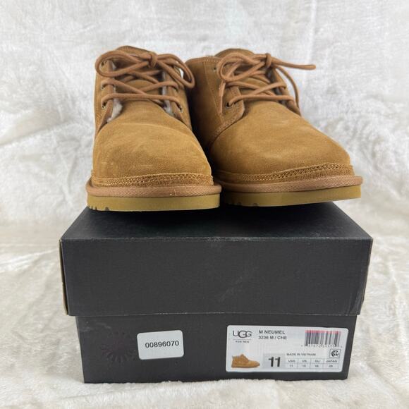 UGG Neumel Suede Chukka Boots Men\'s Size 11 Chestnut main image 8